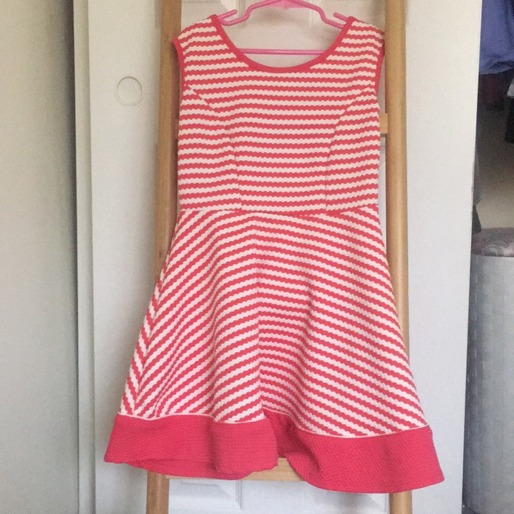 Striped girls dress